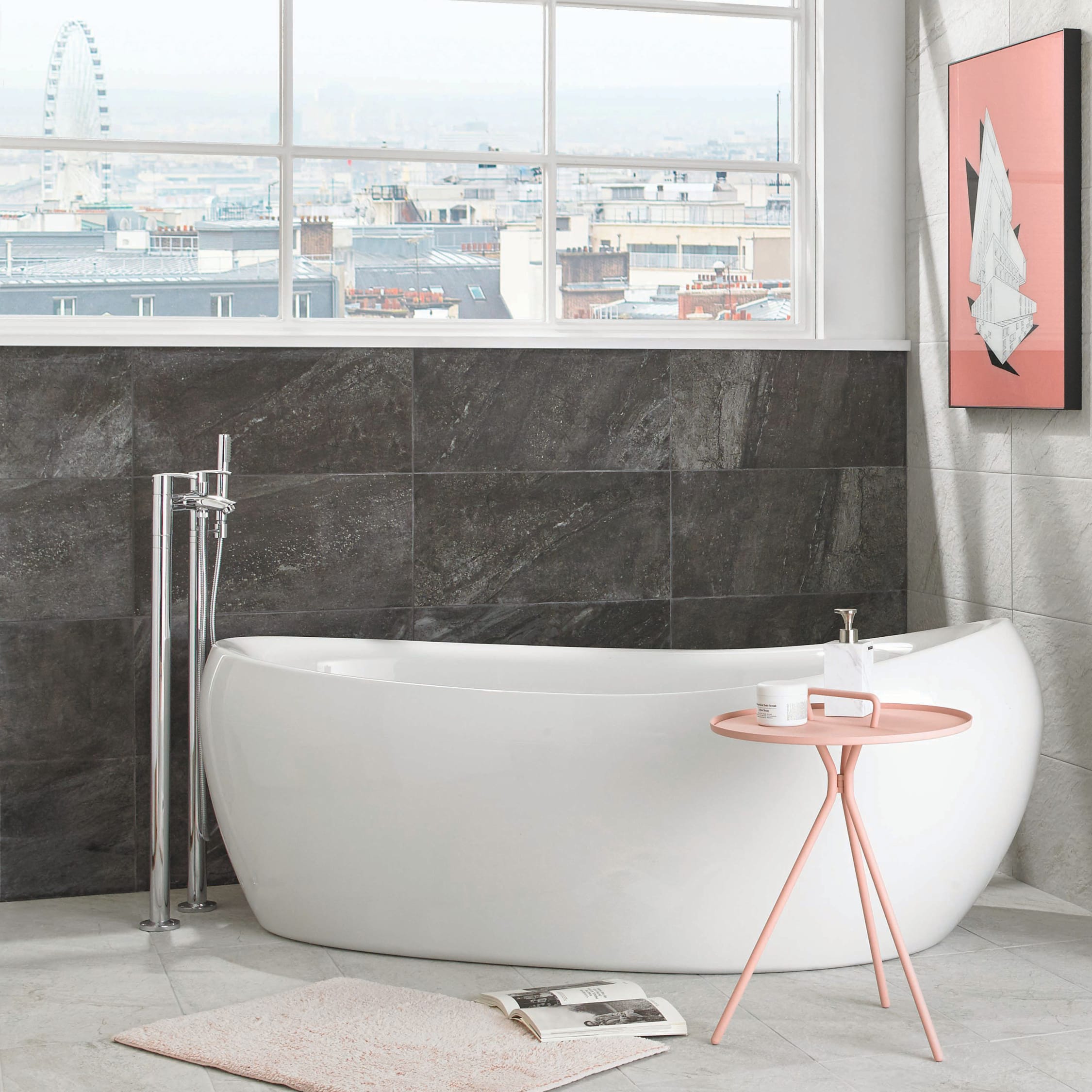 Bathroom Wall Tiles, Premium Italian Porcelain