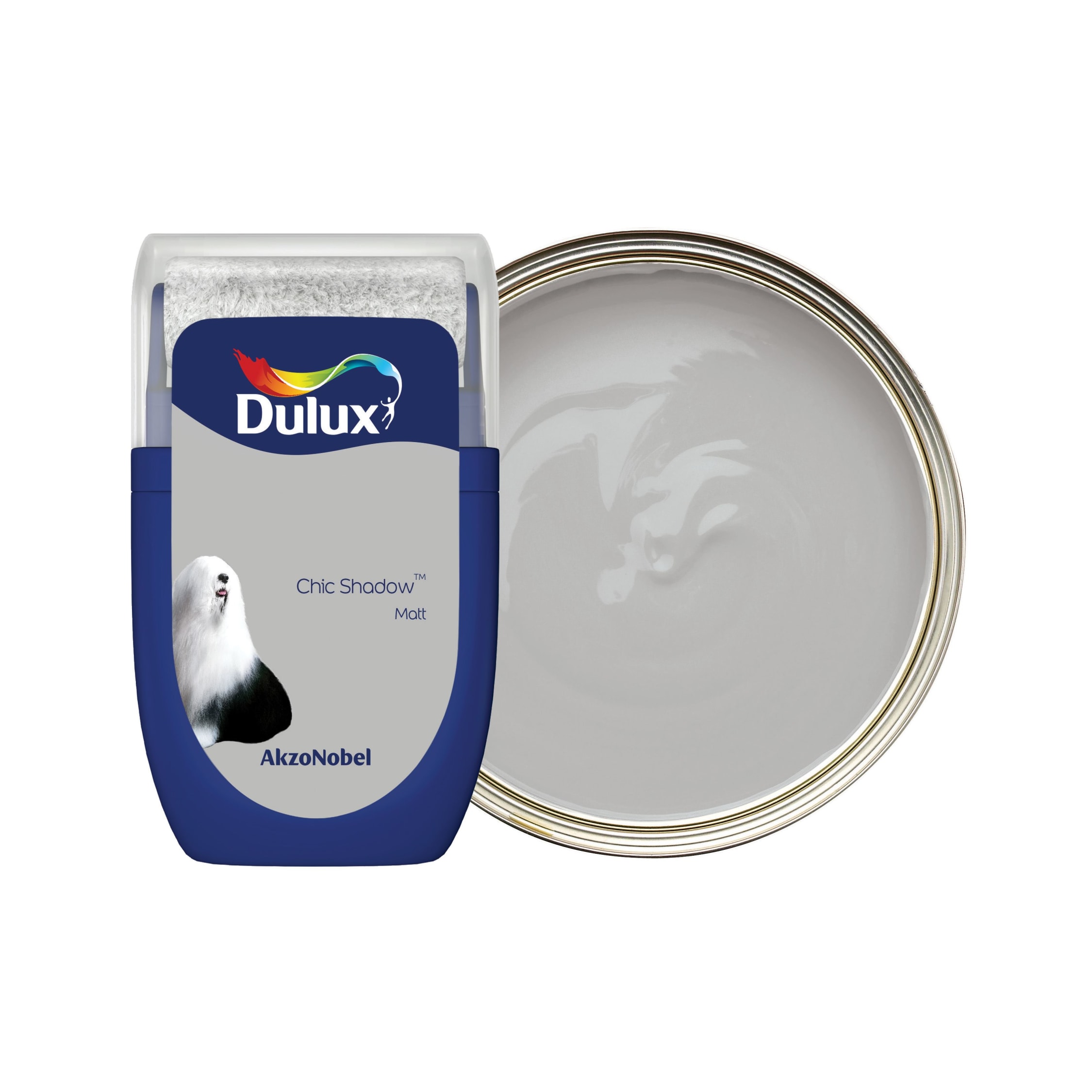 Dulux Emulsion Paint Chic Shadow Tester Pot 30ml Wickes Co Uk