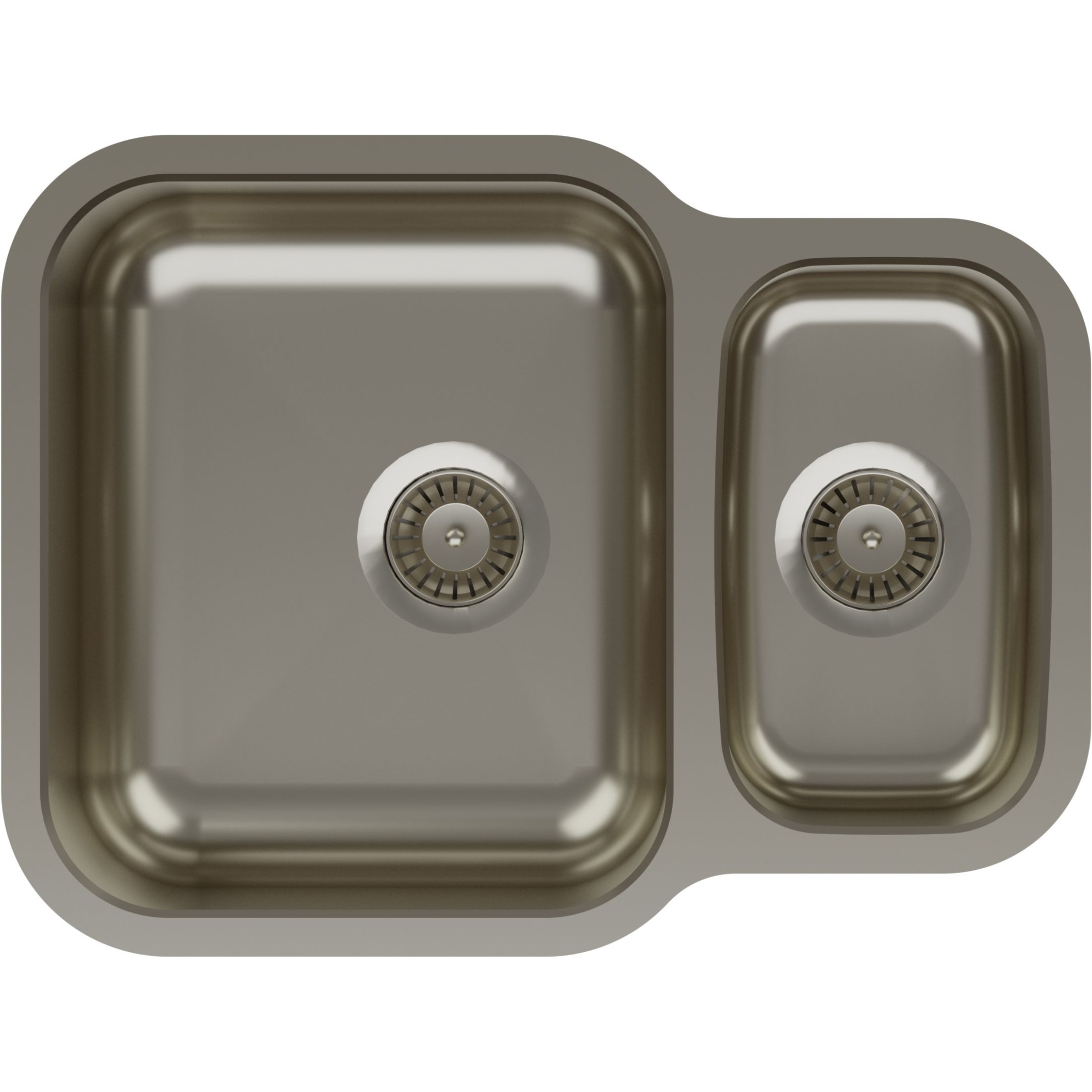 Abode Vista 1.5 Bowl Reversable Undermount Stainless Steel ...