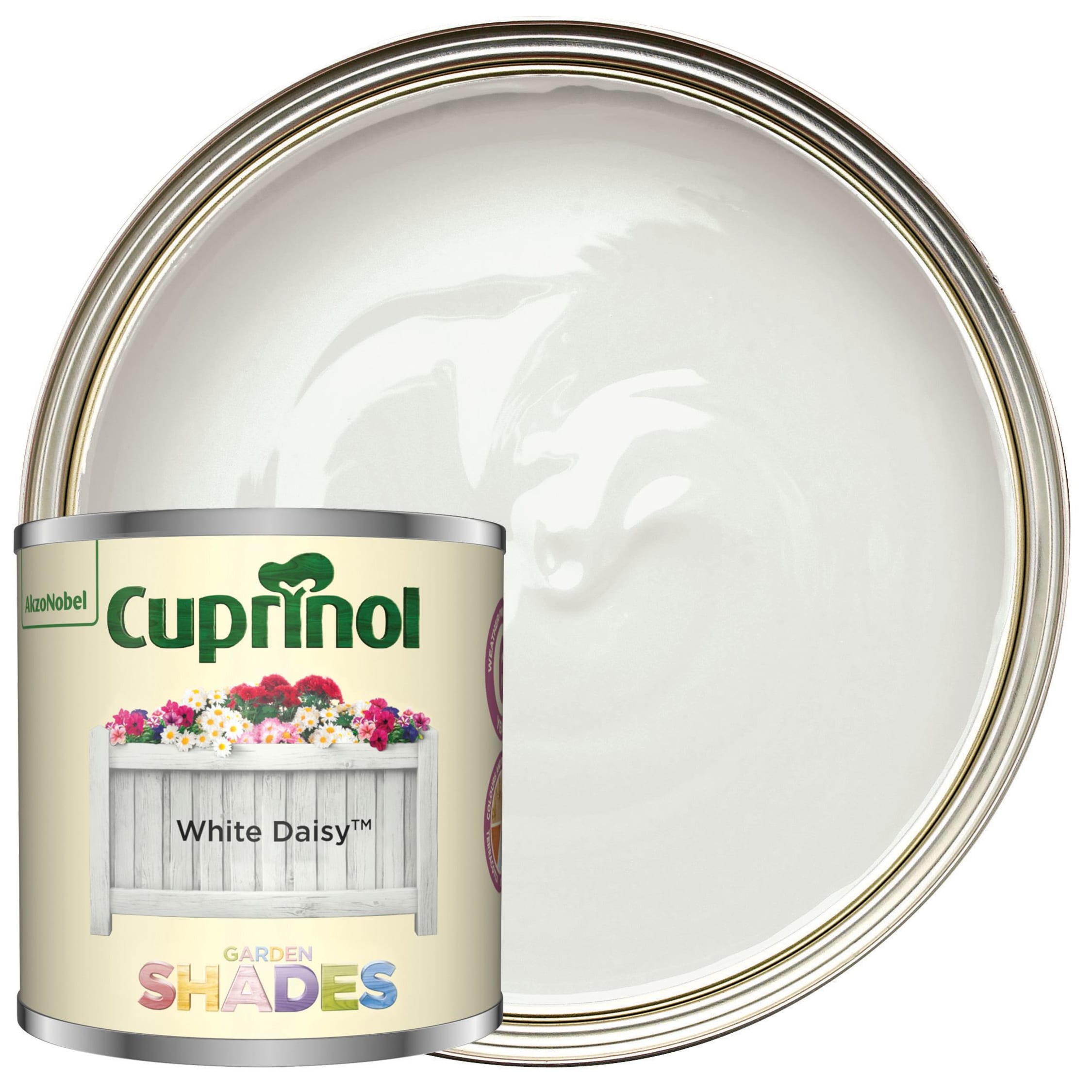 Cuprinol Garden Shades White Daisy Matt Multisurface Exterior Wood
