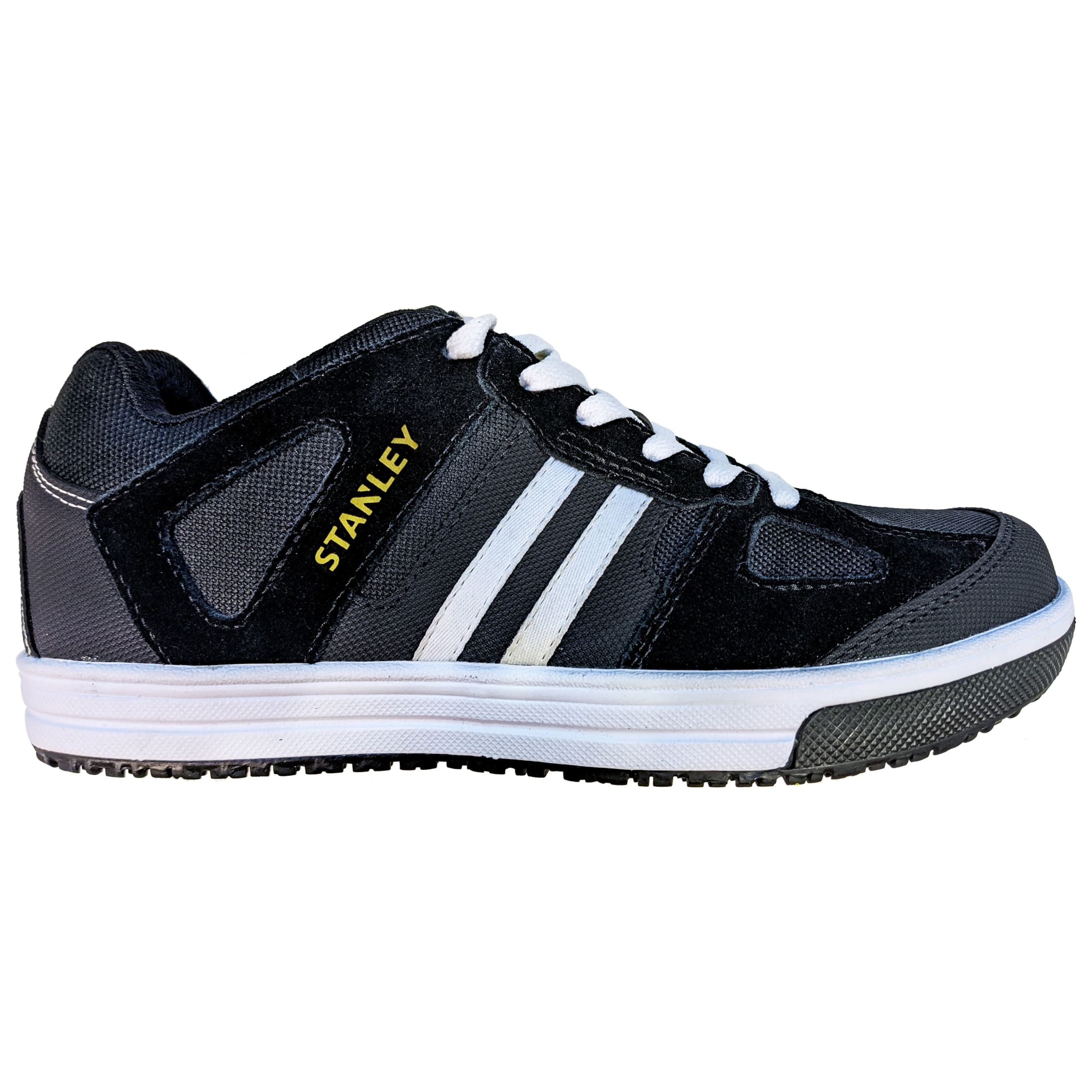 black safety trainers