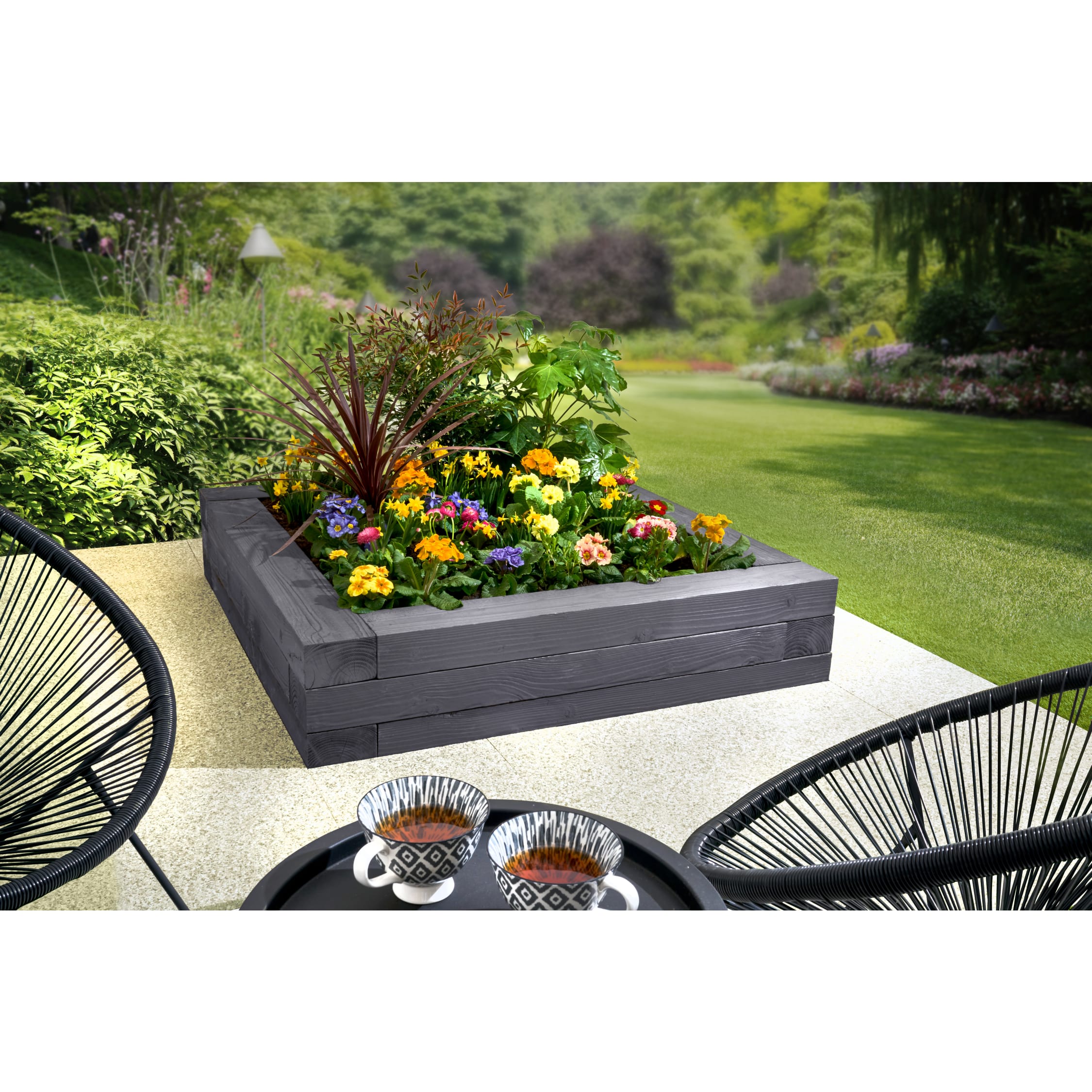 Iro Mountain Grey Sleeper 100 X 150mm X 1 2m Wickes Co Uk