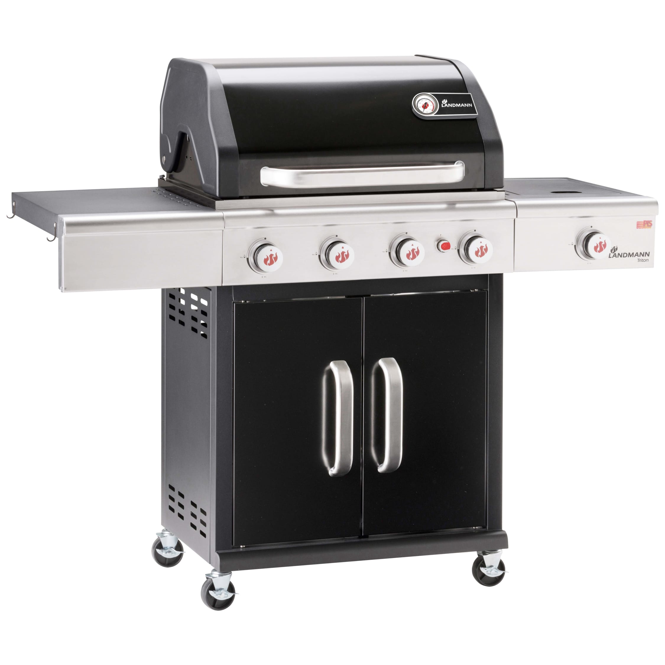 Gas Barbecues Black Landmann 12230 3.1 PTS Rexon Gas Barbecue Home