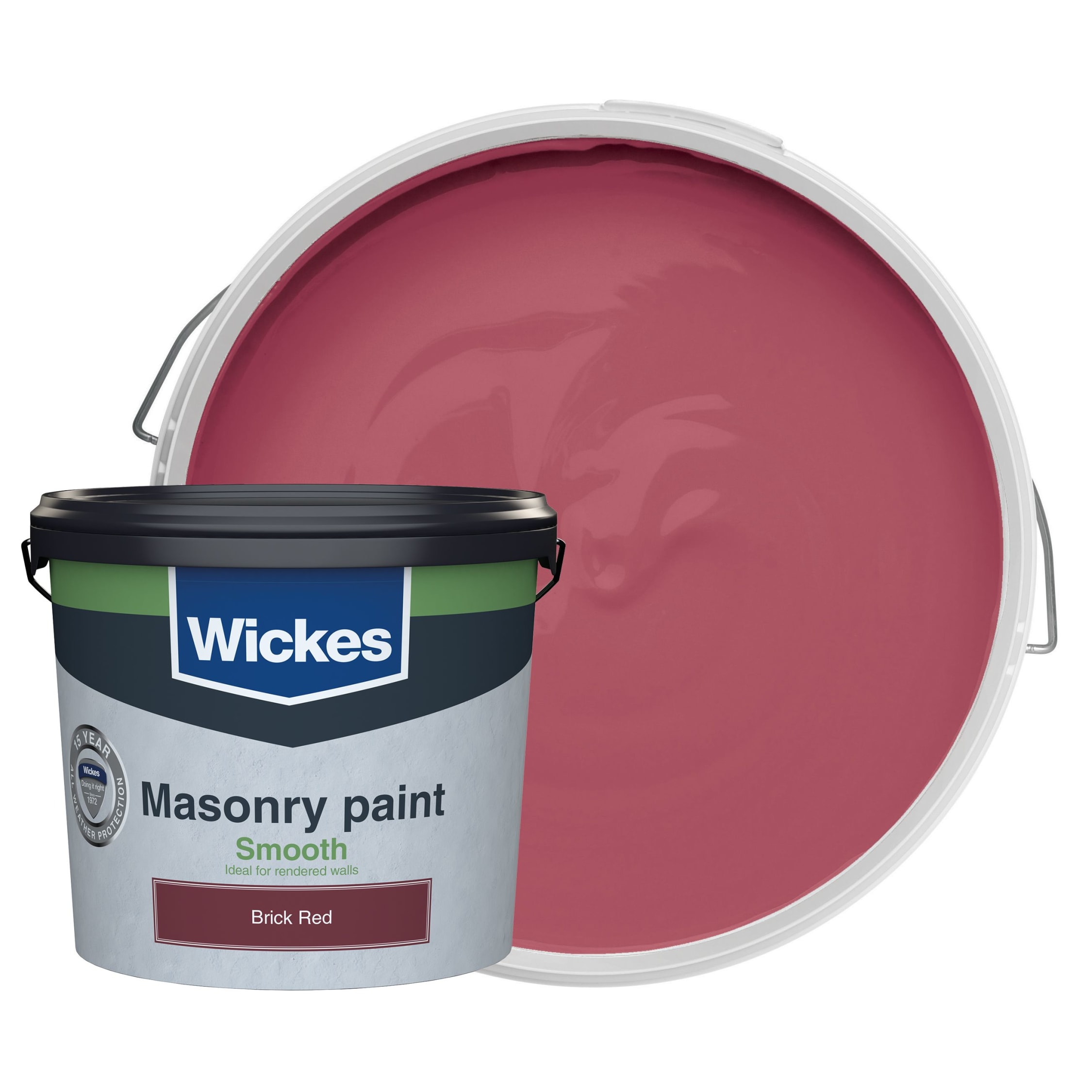 Brick red masonry paint 5l Clearance