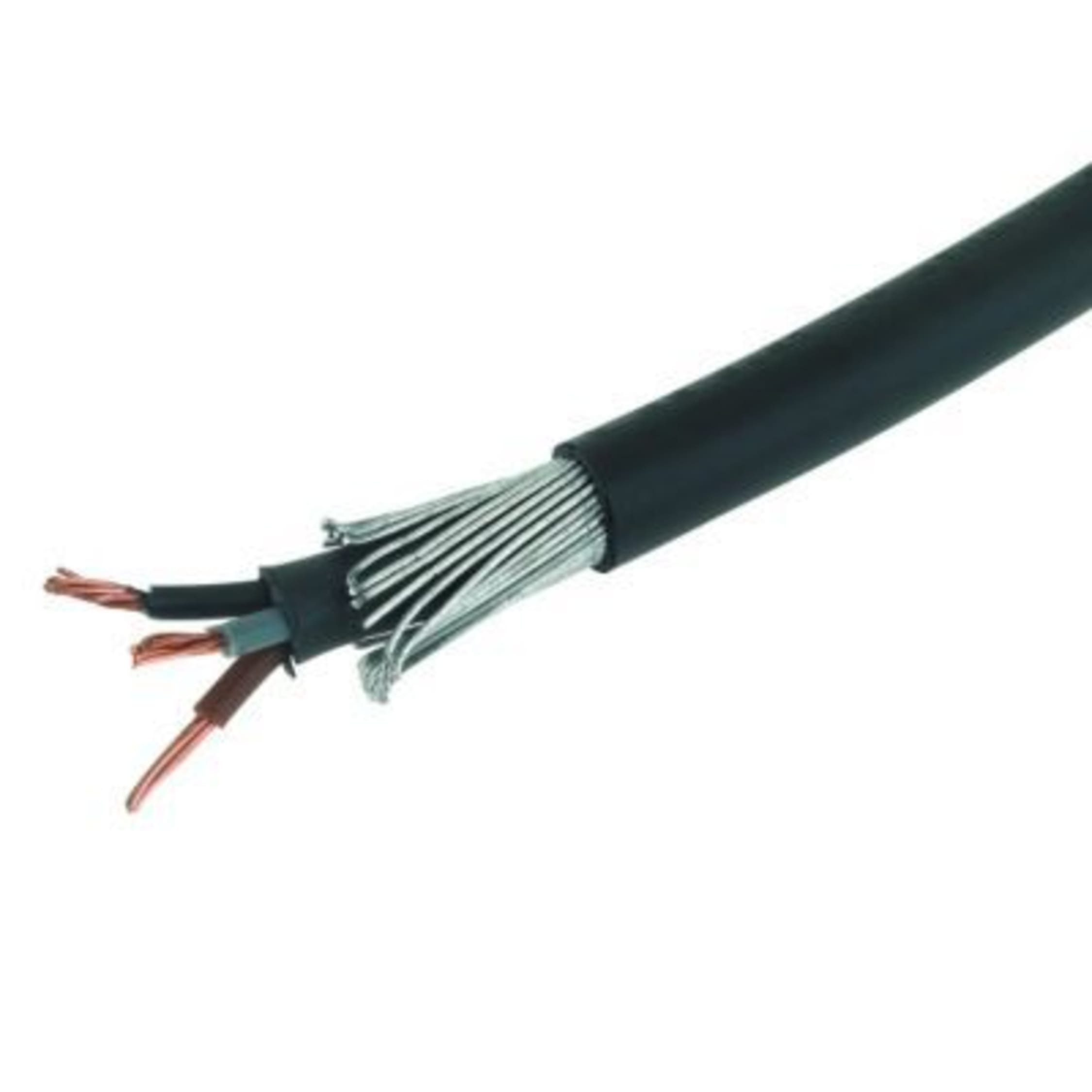 Wickes 3 Core Steel Wire Armoured Cable 2 5mm2 X 25m Wickes Co Uk