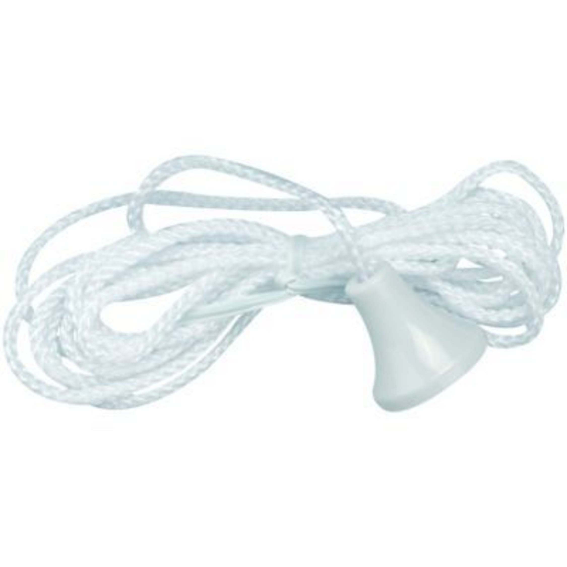 NEW 1 x Pull Cord Switch String Wire Nylon With White PVC Knob 