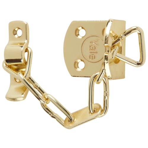 Yale High Security Door Chain Brass
