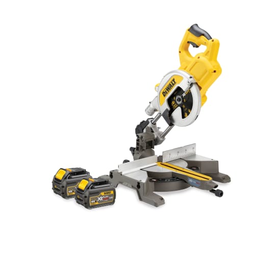 DEWALT DCS777T2 Xr Flexvolt 54V Cordless Sliding Mitre Saw 216mm