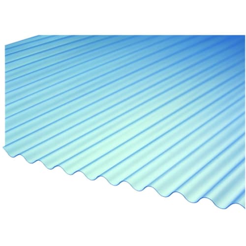 Wickes PVCu Clear Corrugated Sheet 660 X 3000mm, 54 OFF