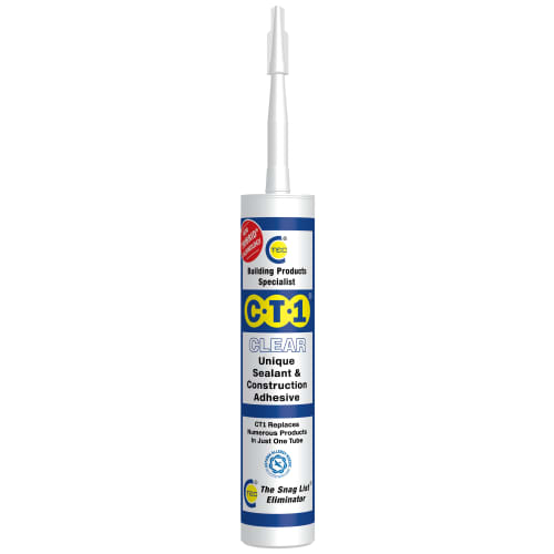 CT1 Clear Sealant & Construction Adhesive - 290ml Price Comparisons | Compare The Build