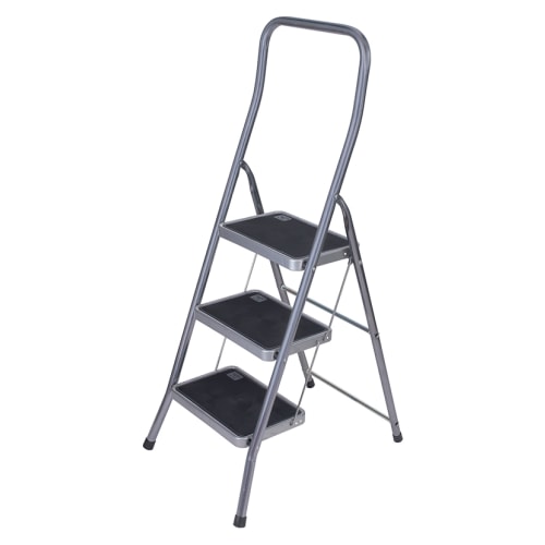 Tb Davies Light Duty 3 Tread Aluminium Safety Stepladder