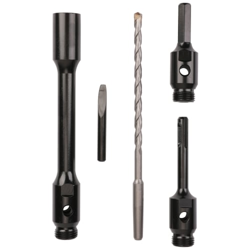Wickes 5 Piece Diamond Core Drill Bit Accessory Set Wickes
