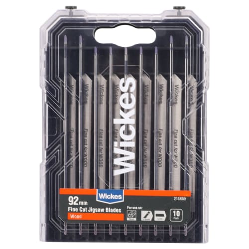 Fine cut wood jigsaw shop blades