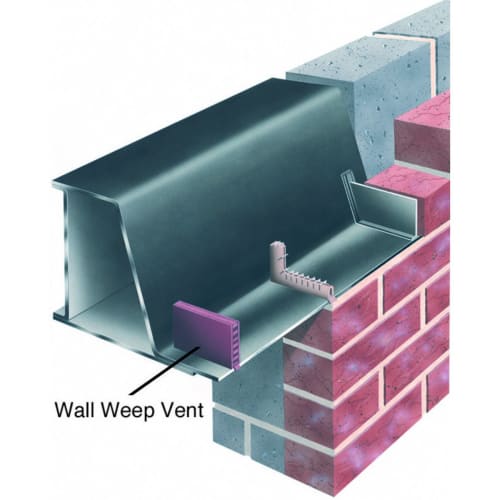 Wickes UPVC Wall Weep Vent - 10 X 65mm | Wickes.co.uk