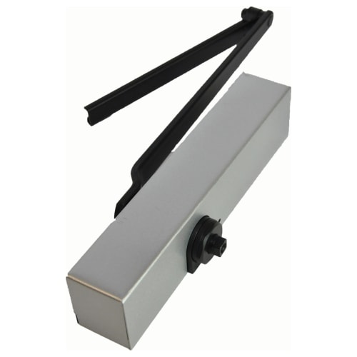 4FireDoors Silver Overhead Door Closer - Size 2-4 | Wickes.co.uk