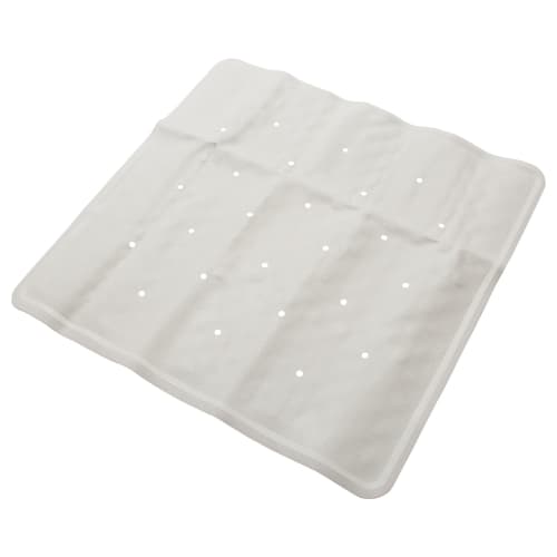 White shower cheap mat