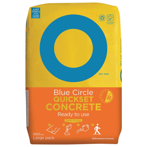 Blue Circle Quick Set Concrete 20kg Wickes