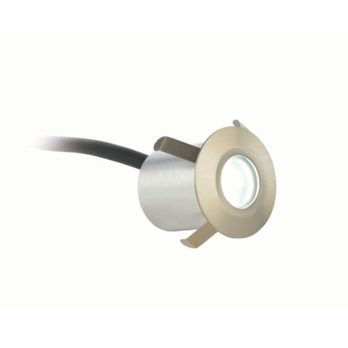 Culina Recessed Round Satin Nickel LED Decking Light 6W Wickes