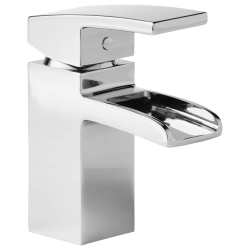 Wickes Waterfall Mono Basin Mixer Tap Chrome Wickes