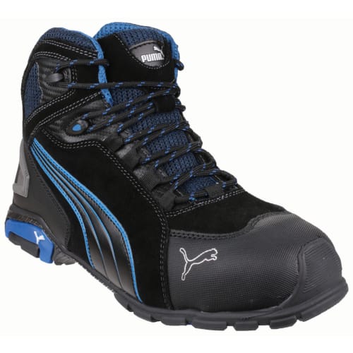 PUMA Rio Mid Safety Trainer Black Wickes