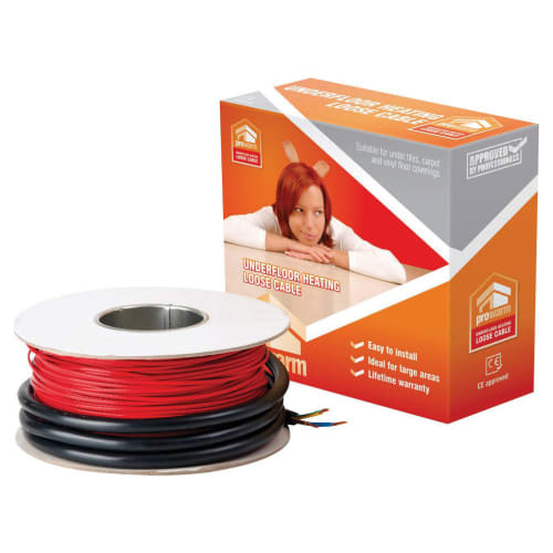 Prowarm 150W Underfloor Heating Cable - 35m | Wickes.co.uk