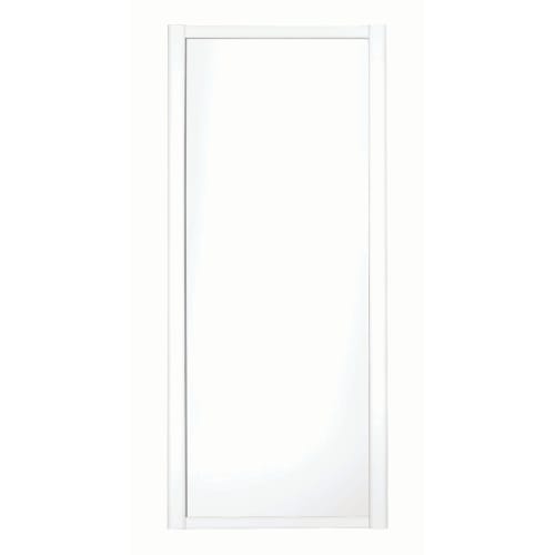 Spacepro Shaker 1 Panel White Frame White Door