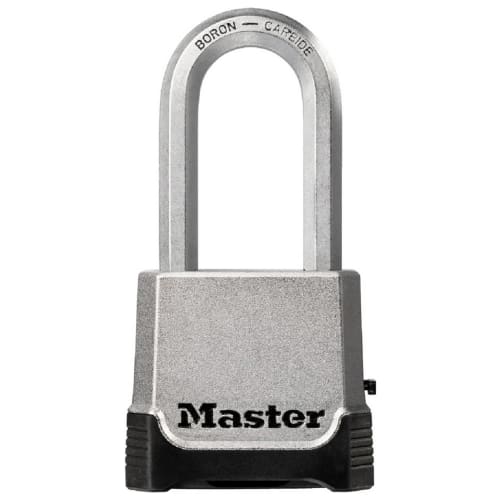 Extra long shackle combination padlock deals