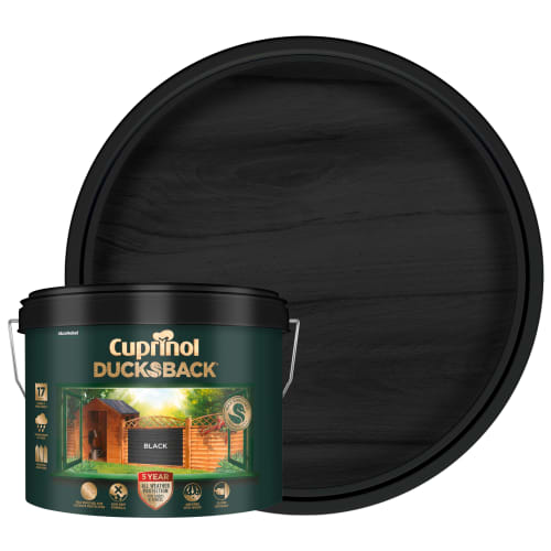 Cuprinol Year Ducksback Black 9L, 46 OFF