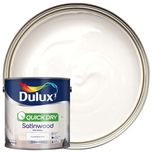 Dulux satinwood off white clearance