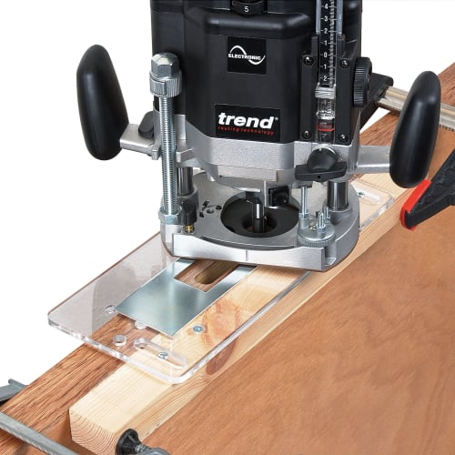 Trend Router Template Jig for Door Lock Recesses Wickes