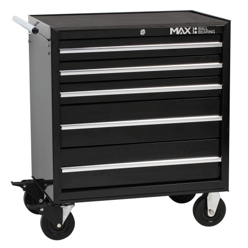 5 drawer cabinet hot sale black