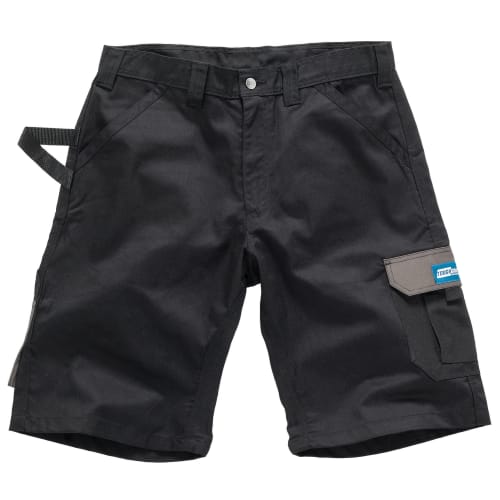 Black work cargo shorts 2025