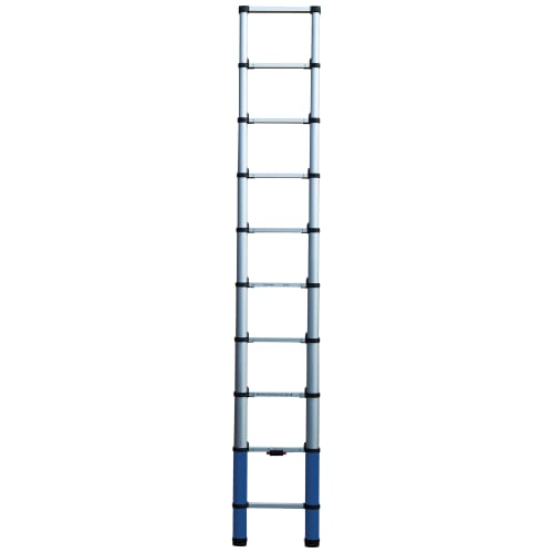 Extendable aluminium ladder outlet