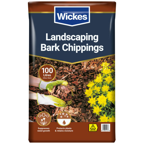 Wickes Bark Chippings - 100L | Wickes.co.uk
