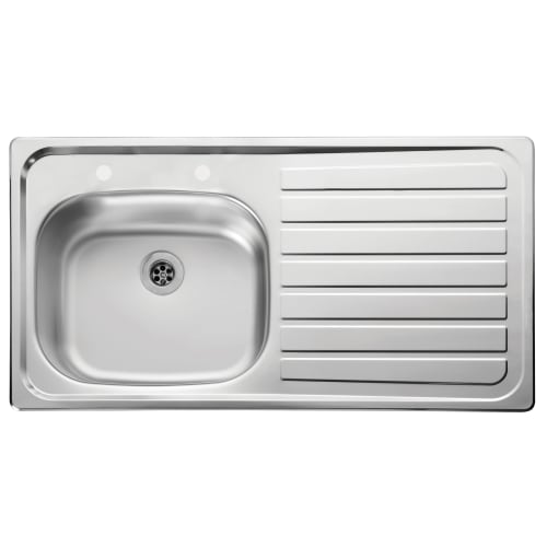 Right hand drainer sink hot sale