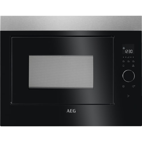 AEG MBE2658SEM Built In Microwave Black Stainless Steel Wickes