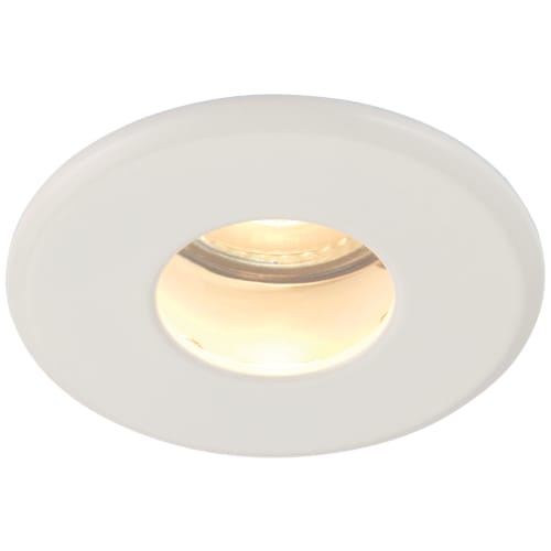 Saxby GU10 Matt White Fire Rated IP65 Cast Fixed Downlight 50W Wickes