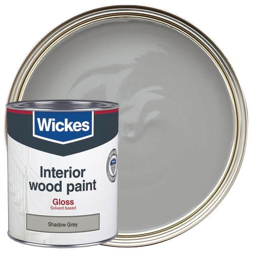 Wickes Non Drip Wood & Metal Paint - Matt Black - 750ml