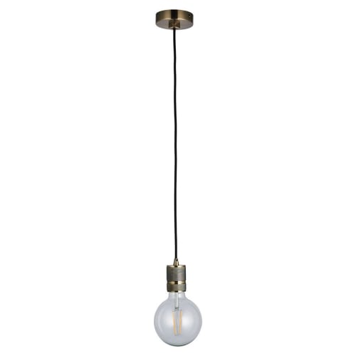 Urban Pendant Light Antique Brass
