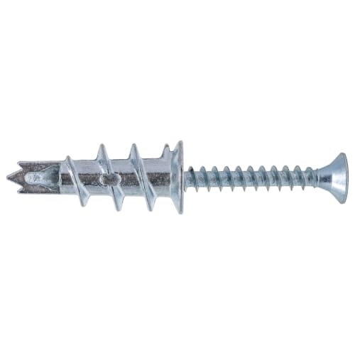 Plasterboard Fixings Self Drill Cavity Wall Speed Anchor Plugs With a Flat Head Screw Included
