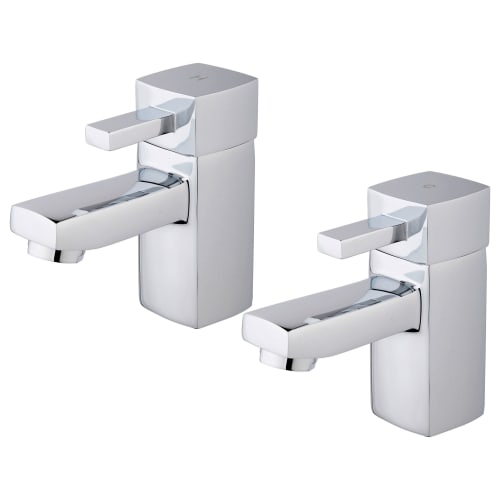 Wickes Yaran Chrome Lever Bath Taps Wickes