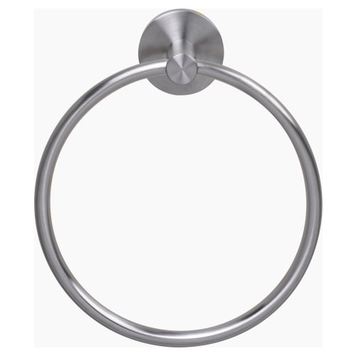 Brushed chrome towel ring discount