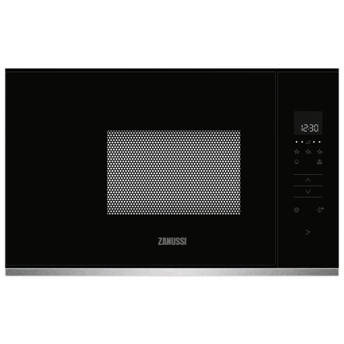 Zanussi ZMBN2SX Built In Microwave Oven Black Stainless Steel Wickes