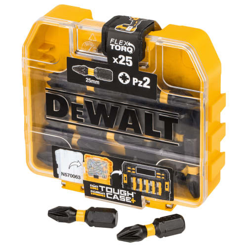 DEWALT DT70556T QZ Torsion Tic Tac Box PZ2 25mm Box of 25