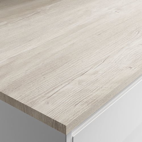 Wickes Square Edge Breakfast Bar Polar Pine 22 x 900mm x 3m