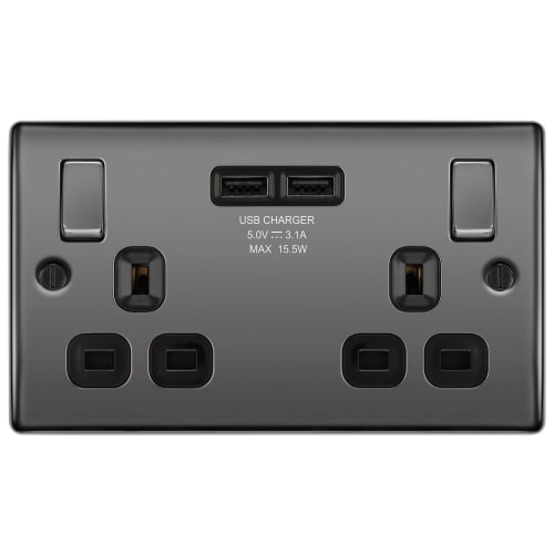 Black sockets clearance and switches