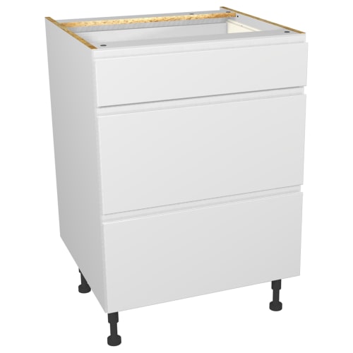 Madison White Drawer Unit 600mm Wickes