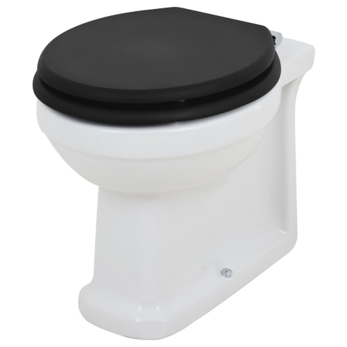 Black soft close 2025 toilet seat