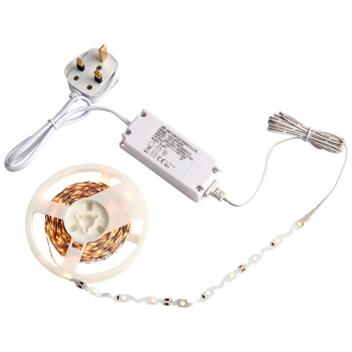 Bendable LED Strip Light Warm White Wickes