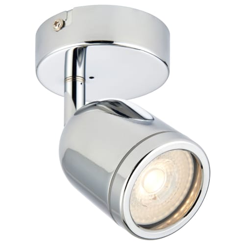 Hecta LED Wall Light Chrome Wickes
